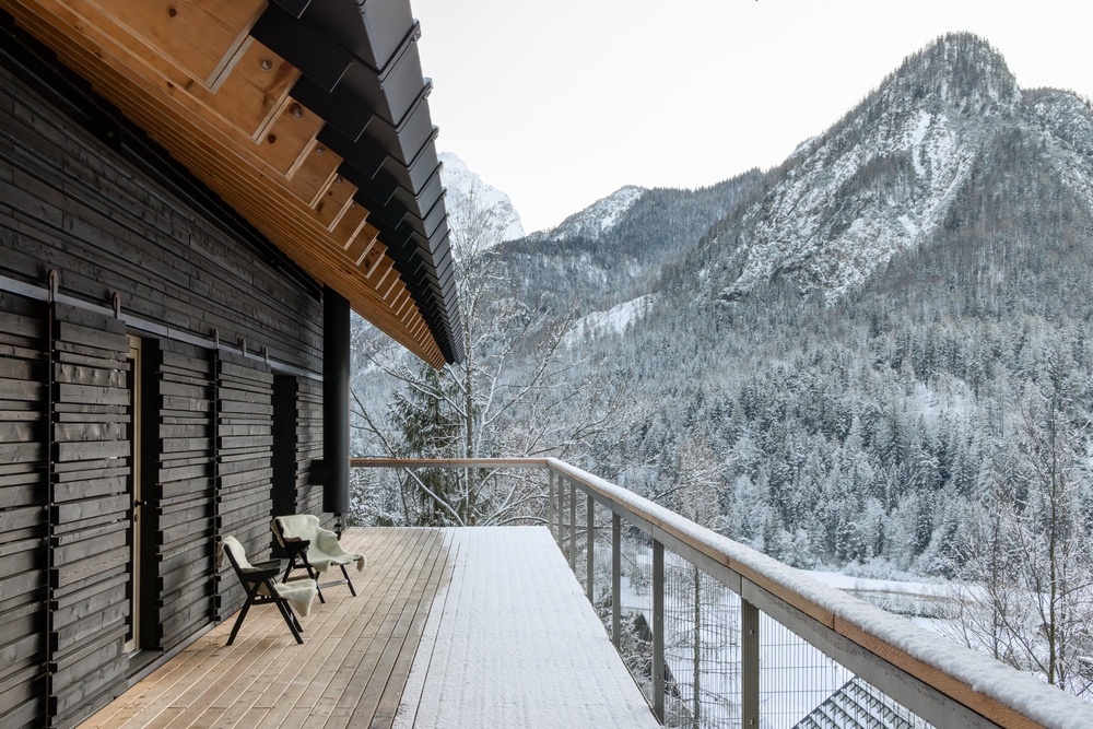 Twin Alpine Houses Dekleva Gregoric Architects photo Ana Skobe 1 outside 06