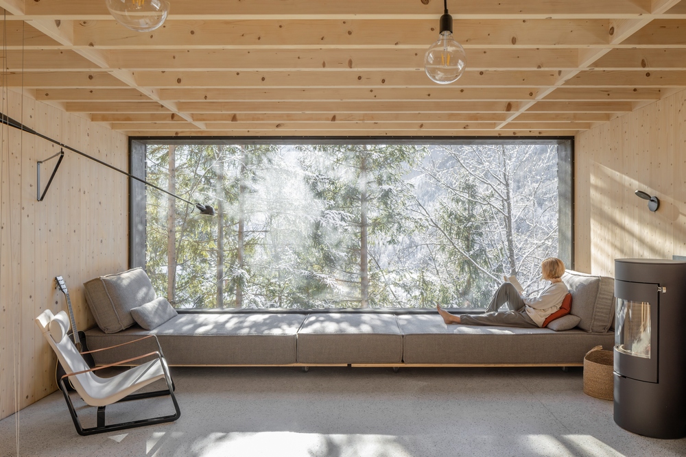 Twin Alpine Houses Dekleva Gregoric Architects photo Ana Skobe 2 inside 04