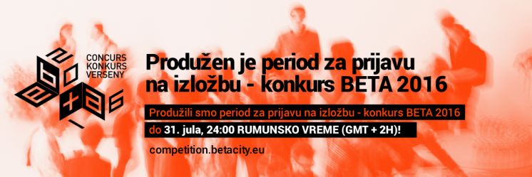 Produžen je period za prijavu na izložbu - konkurs BETA 2016