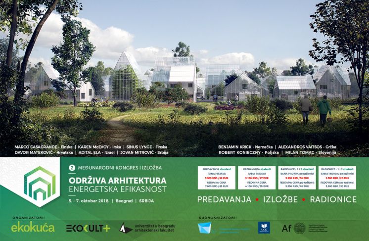 DRUGI MEĐUNARODNI KONGRES ODRŽIVA ARHITEKTURA &ndash; ENERGETSKA EFIKASNOST