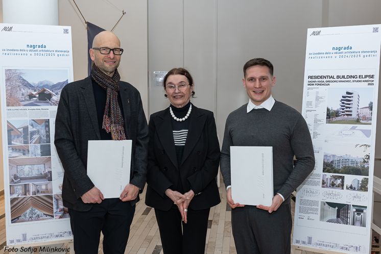 Uručene prve regionalne nagrade Fondacije Milenija i Darko Marušić za izvedeno delo u oblasti arhitekture stanovanja.