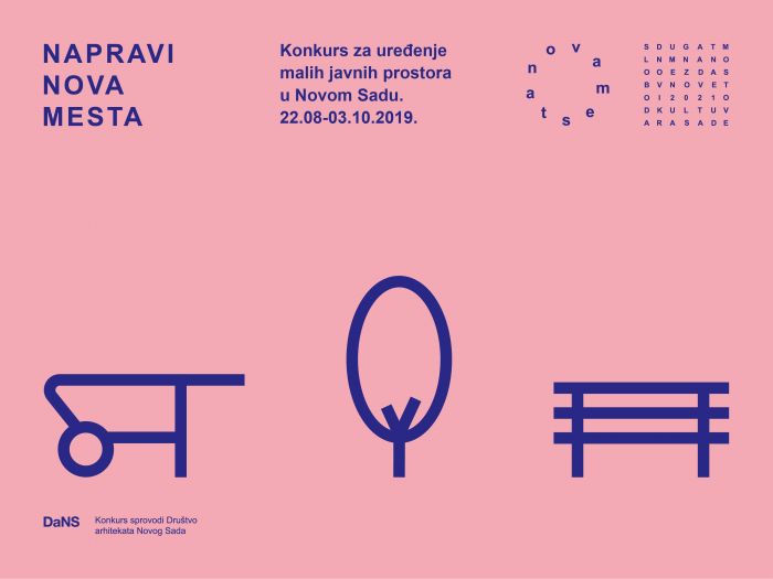 Konkurs za dizajn malih javnih prostora - Nova mesta 2019